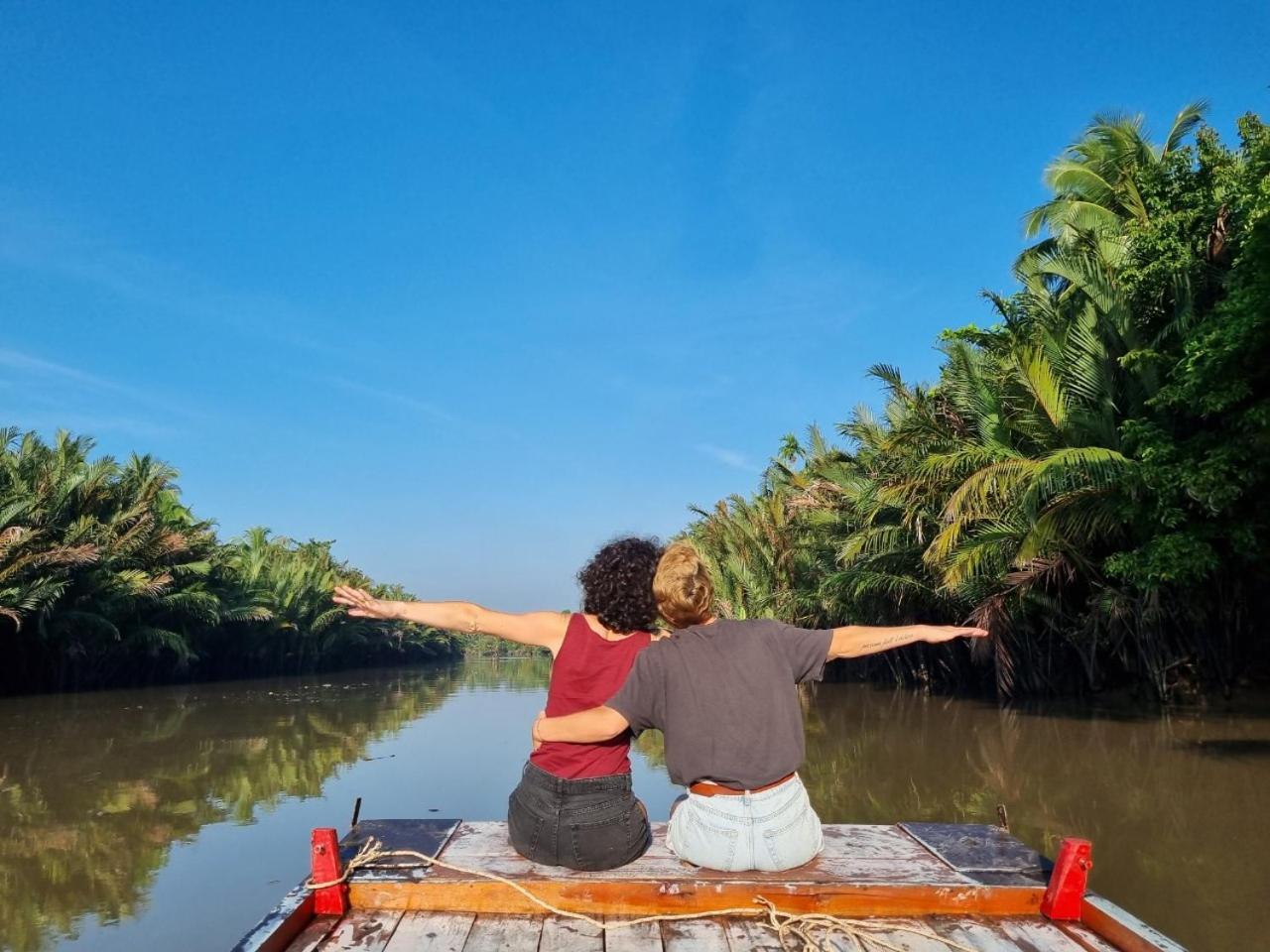 Innerzen Riverside Homestay Ben Tre - Japanese Style Exterior foto